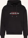 Guess Jeans Pánská Mikina S Kapucí, černá, XL