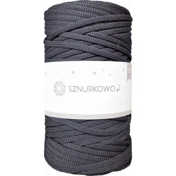 Příze Sznurkowo polyester grafit