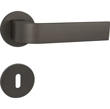 Dveřní kování TI - CINTO - R 2732 5S rozety BB, klika/klika T - Titan (141)