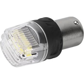 Autožárovka LED BA15S bílá, 12V, 16LED 2835SMD