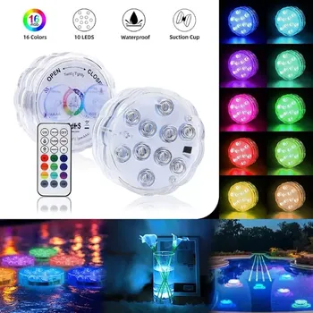 LED světlo do bazénu i koupelny Rainbow Shower