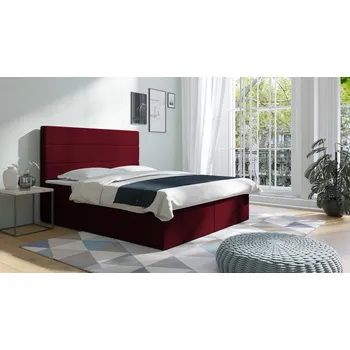 Postel Postel 62 BAKU 200x200 cm s úložným prostorem Červená