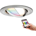 Paulmann podhledové bodové světlo Nova Plus RGBW kartáčované železo 1 x 2,5 W LED - Doprava zdarma