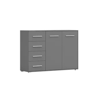 Komoda IDZ Komoda FRIDA 2D4S 01, 135 cm Grafit