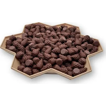 Příslušenství k deskovým hrám Woodneq Univerzální miska - sedmidílná Barva: Černá