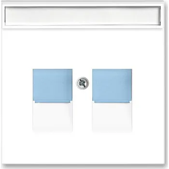 NEO kryt.zas.kom.přímá bílá/l.modrá **ukončena výroba-pouze na poptávku**