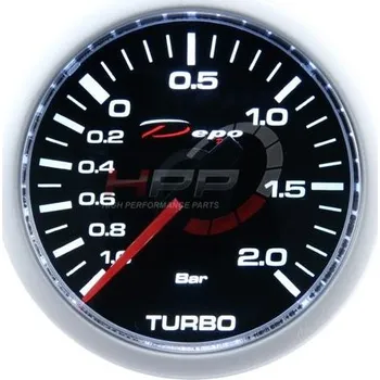 Budík Přídavný budík Depo Racing CSM - tlak turba elektronický 2bar