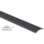 AP4 PŘECHODOVÉ LIŠTY - SAMOLEPÍCÍ, šíře 40 mm, černý mat Barva: Černá, Zvolte délku: 270 cm