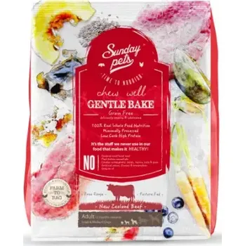 Krmivo pro psa SUNDAY PETS GENTE BAKE BEEF ADULT SMALL/MEDIUM BREED 2x1,3 KG (+ SLEVA PO REGISTRACI/PŘIHLÁŠENÍ! ;))