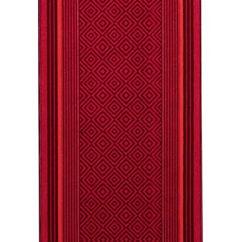 Koberec Breno Běhoun JURA 10, šíře 67 cm, Červená