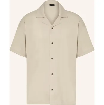 Pánská košile Reiss Pánská Košile Resort Hunt Comfort Fit, béžová, 38