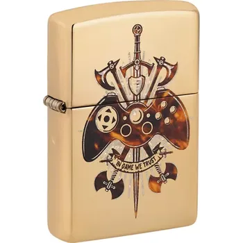 Benzínový zapalovač Zippo Gamer Creed Design