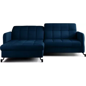 Sedací souprava Rohová sedací souprava Lima, levá, modrá (monolith 77)