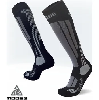 PROFI MERINO zateplené lyžařské podkolenky Moose