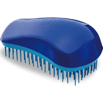 Kartáč na rozčesávání vlasů Dessata Maxi Marine Blue - modrý + dárek zdarma