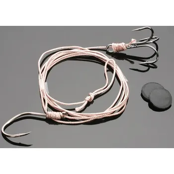 Rybářský háček Mikado SET - SUMEC - INTRO CAT 125cm HÁČEK - 4/0 - TROJHÁČKY: 4/0 - 1 ks