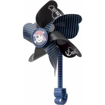 Zvonek na kolo Větrník dětský PRO-T na řídítka modro/černá