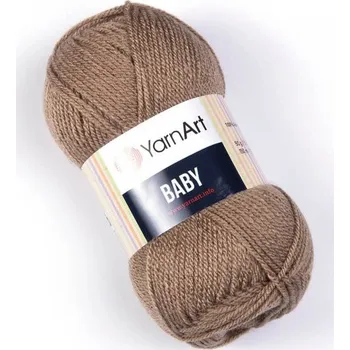 Galanterie Pletací příze Baby 50g hnědá