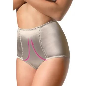 Kalhotky Dámské vyšší stahující kalhotky BBL 106 Babell Barva/Velikost: šampaň / L/XL