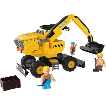 ostatní stavebnice Playtive Clippys Stavebnice M (bagr)