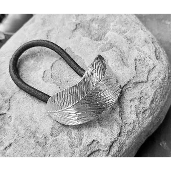 Ozdoba do vlasů Prosperk Gumička do vlasů list S3577