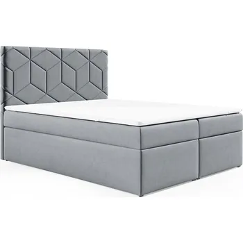 Postel Postel 77 180x200 cm s úložným prostorem Šedá I