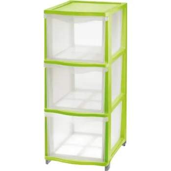 Elektrická zásuvka Tontarelli Zásuvka COVER LINE HIGH 3x 13,5L, transp/zelená 8025307ABU 8025307ABU