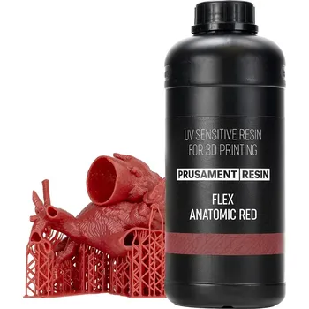 Filament Prusament Resin Flex Anatomic Red 1kg