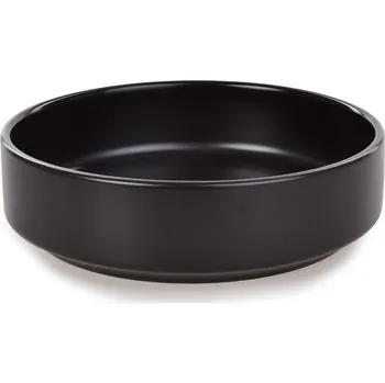 IKEBANA | Keramická mísa na květinové aranžmá | Ø 20 cm | 1200 ml černá Dedra