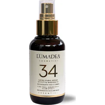 Pleťový krém LUMADEA Glow Efect - Regenerační sprej na tělo a obličej s glow efektem N.34