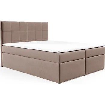 Postel Postel 78 160x200 cm s úložným prostorem Hnědá I