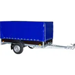 Plachta s konstrukcí UNI/PROFI 8, podchozí výška 120cm, modrá RAL5013 + přísl.