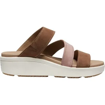 Dámská obuv Dámské pantofle Keen ELLECITY SLIDE W 8 Hnědá, Béžová