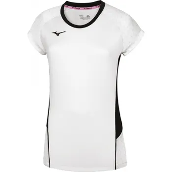 cyklistický dres Dámský volejbalový dres Mizuno Premium High-Kyu Tee W Velikost: XL