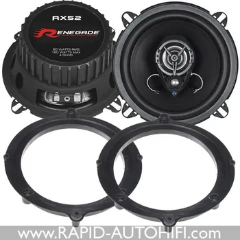 Reproduktor do auta Reproduktory AUDI A4 B5 Renegade RX52 Přední s redukcemi