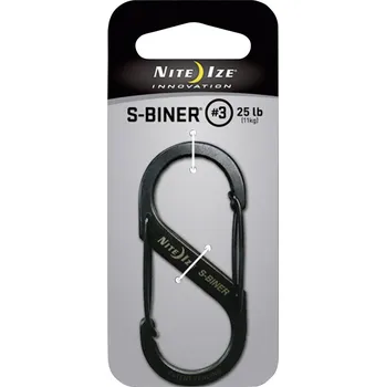 Šroub NITE Ize NI-SB3-03-01 karabina S-Biner Gr. 3 67 mm x 29 mm 1 ks