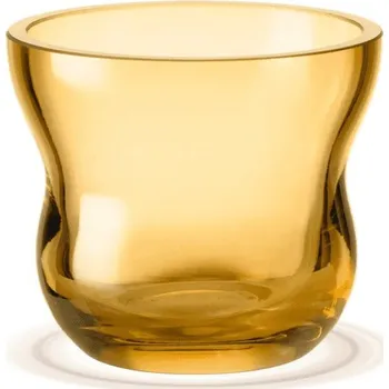 Svícen Holmegaard, Stojan na čajovou svíčku Calabas 8,5 cm jantar - Formadore