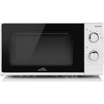 Mikrovlnná trouba ETA 221090000 Galiato – Mikrovlnná trouba s mechanickým ovládáním, 17 l, bílá