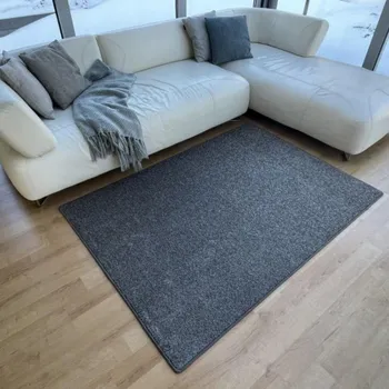 Koberec Kusový koberec CAPRI šedý Rozměr: 80x250 cm