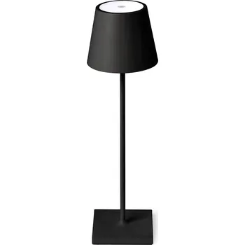 Lampička FARO BARCELONA LED stolní lampa Toc s USB nabíječkou, IP54, černá 1 x 2,2 W LED - Doprava zdarma