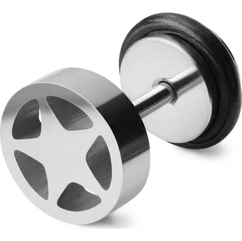 Piercing Falešný plug do ucha Hvězdička - Lucleon