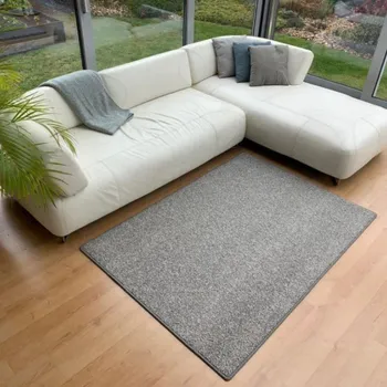 Koberec Kusový koberec WELLINGTON šedý Rozměr: 50x80 cm