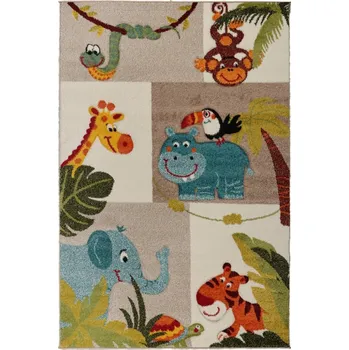 Koberec Kusový koberec JASPER KIDS 21620 760 beige Rozměr: 80x150 cm