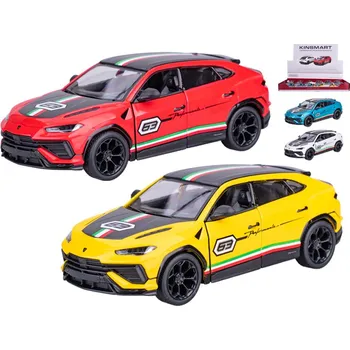 Dětské zboží Kinsmart Kovový model auta Lamborghini Urus Performante - 13 cm - zpětný chod