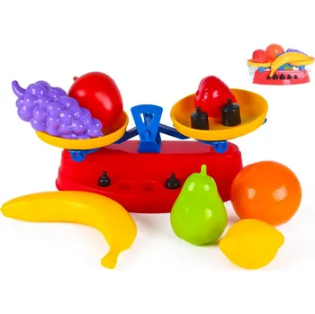 Dětská kuchyňka Mikro trading Ovoce s kuchyňskou váhou