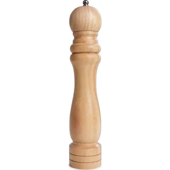 Mlýnek na koření GoEco® | ruční mlýnek na pepř a sůl z bukového dřeva | 25 cm | keramická vložka přírodní Dedra
