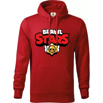 Chlapecká mikina Pánská a dětská mikina Brawl Stars červená