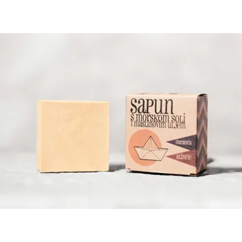 Mýdlo Sapunoteka Soap Sea Salt Orange & Clove 115g - Pomeranč a hřebíček
