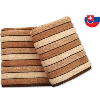 Ručník Luxusní ručník 500g Paris hnědý 50x100