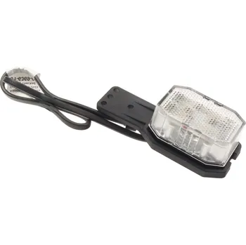 Přídavný světlomet Svítilna doplňková obrysová LED Aspöck Flexipoint 12-24V s odrazkou, na držáku, QS75, levá